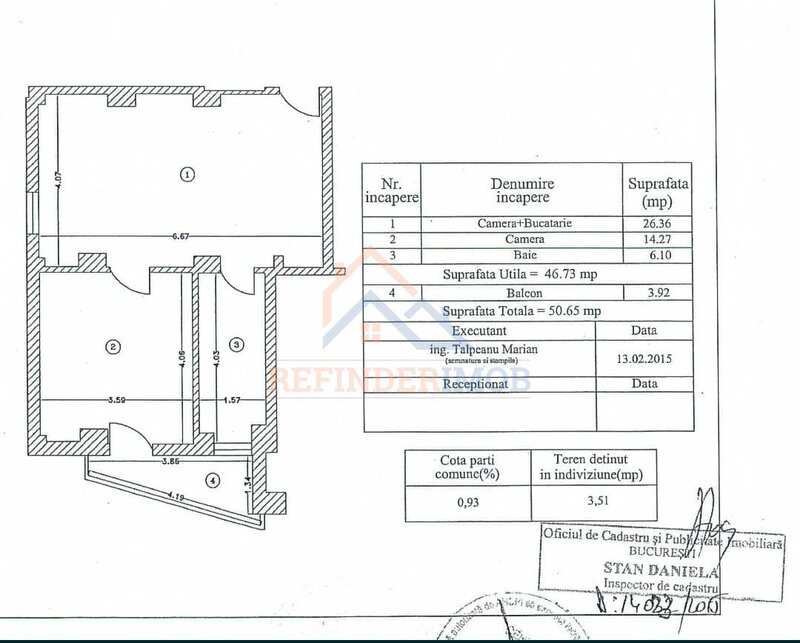Nerva Traian, Timpuri Noi, Unirii, apartament 2 camere, 2014.